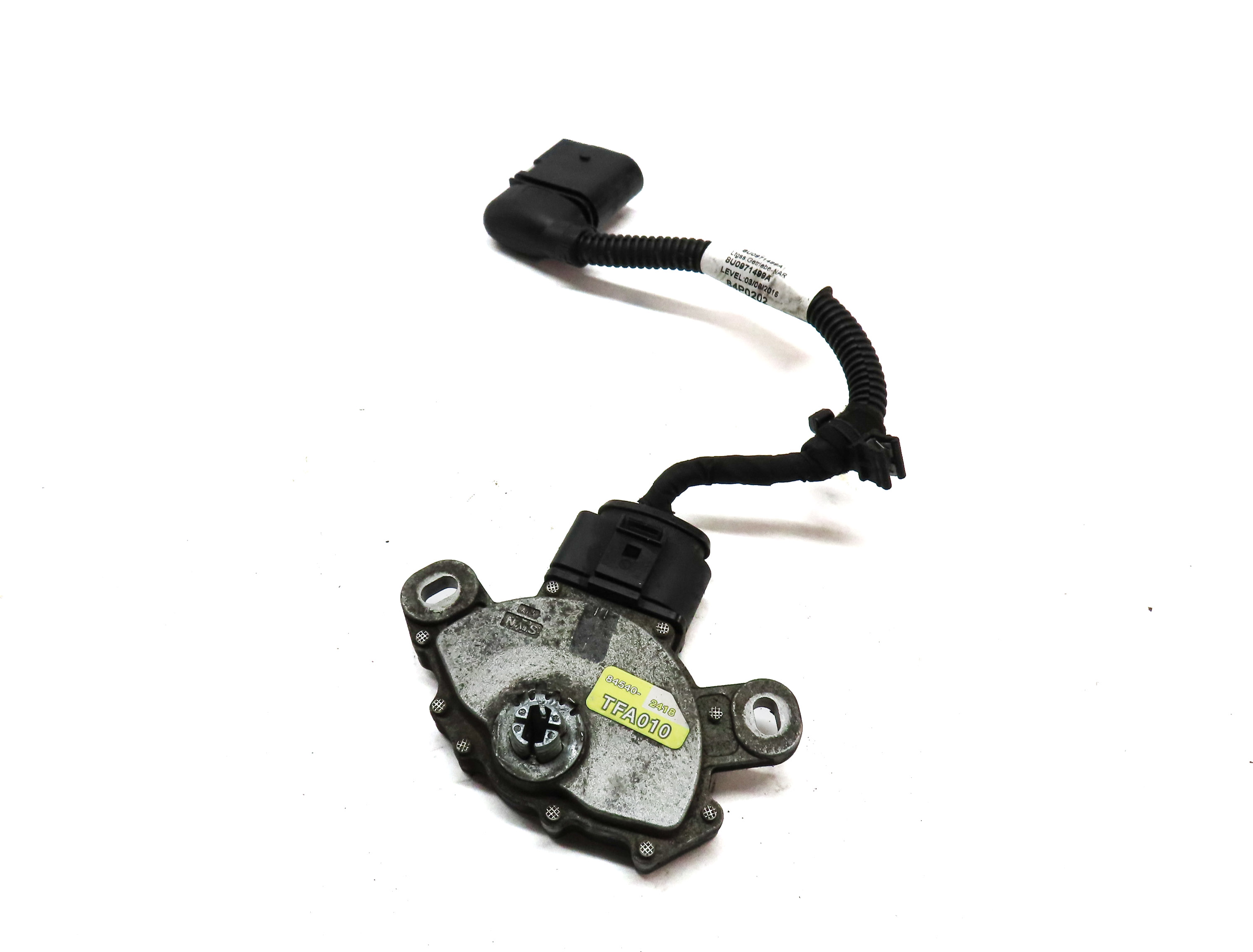 2018 AUDI Q3 (8U) 2.0L TURBO (CCTA) AUTOMATIC TRANSMISSION NEUTRAL SAFETY SWITCH — exact item pictured